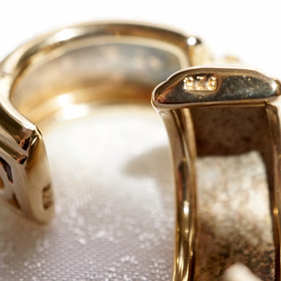 Vintage Vermeil Post Earrings - Picture 5 of 6